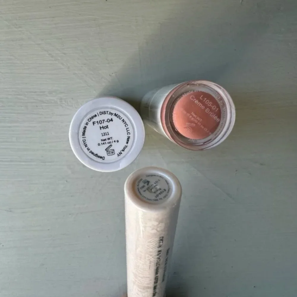 NWT M2U NYC Mascara, Lipstick and Cream Blush Bundle